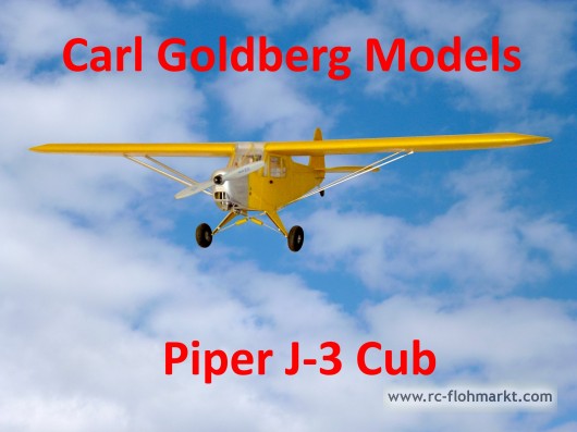 Piper J-3 Cup - Carl Goldberg Models Inc.
