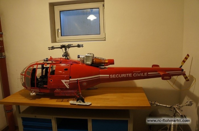 Vario Alouette fr Jetcat Turbine