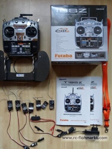 Futaba T18SZ Set mit 7 Empfngern