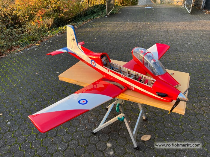 Pilatus PC-9 flugf. Servos, Empf. Druckluftfahrw.