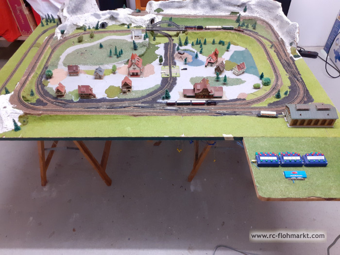 Modelleisenbahnanlage Mrklin Z Spur