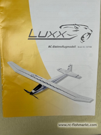 Elektrosegler Luxx Flugfertig mit allen Komoponent