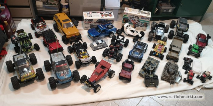 RC Car Konvolut Sammlung