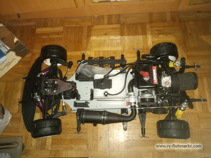Rc benzinauto FG sportsline, mini cooper karosseri