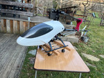 Vario Benzin Trainer inkl. Bell 57G Rumpf