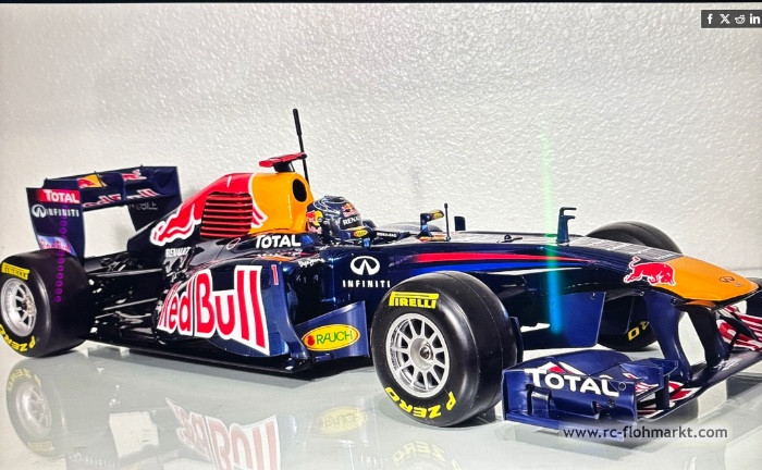 Kyosho Nitro Cars RC 1/7 Red Bull Racing RB7 von D