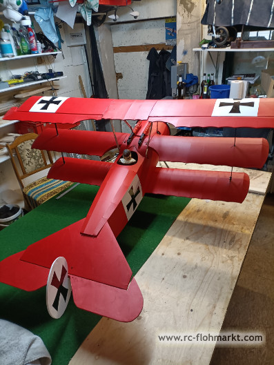 Fokker DR1 1540mm Bausatz