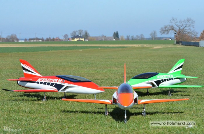 Holzbausatz Interceptor 90 von Tomjets