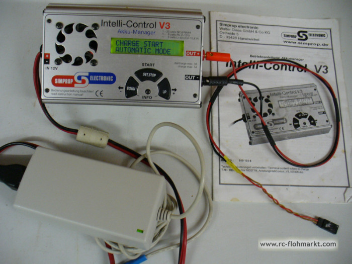 Simprop RC AKKU Manager 12V INTELLI CONTROL V3 Akk