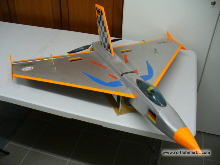 RC Deltaflugzeug SixPercent 950mm Spannw. 980mm La