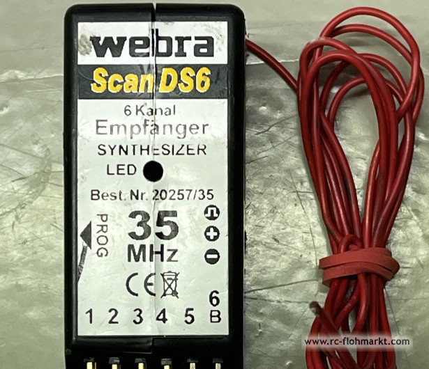 Empfänger Webra ScanDs6 Synthesizer Empfänger Webra ScanDs6 Synthesizer