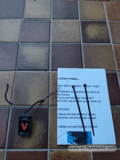 Mikado Vbar Controll RX Sat gebraucht zuverl�ssig