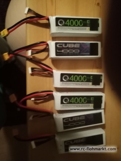 Lipos 6x Quantum + Cube xt 90