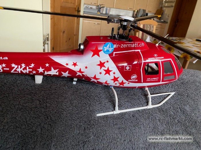 GPS Heli von Flishrc eine Ecureuil der Air Zermatt