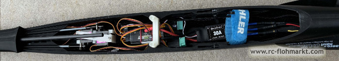 3D Druck 4 Klappen-Elektrosegler mit Zubehör 3D Druck 4 Klappen-Elektrosegler mit Zubehör