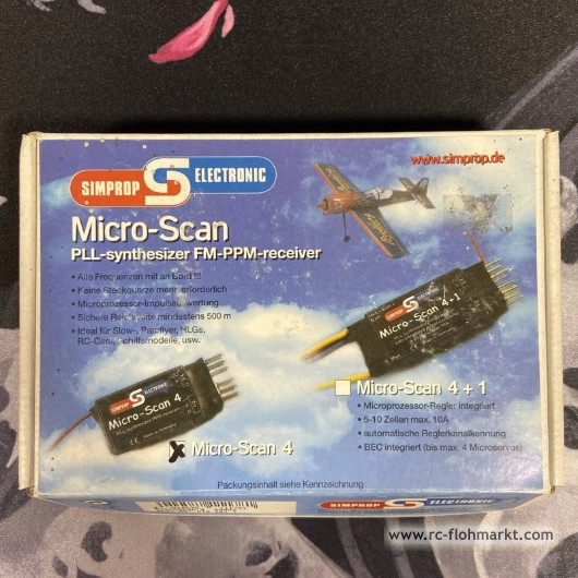 Simprop Micro-Scan 4 40 MHz - Neu in OVP Simprop Micro-Scan 4 40 MHz - Neu in OVP