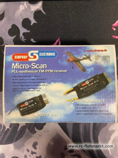 Simprop Micro-Scan 4+1 35 MHz Empfänger Simprop Micro-Scan 4+1 35 MHz Empfänger