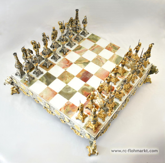 Giuseppe Vasari Mittelalter Schachspiel Vergoldet Giuseppe Vasari Mittelalter Schachspiel Vergoldet